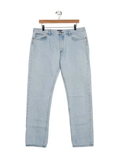 Pre-owned Apc Skinny Jeans In Blue