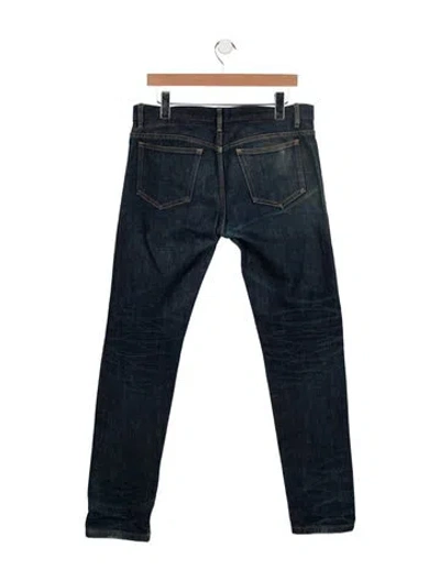 Pre-owned Apc Skinny Jeans In Blue