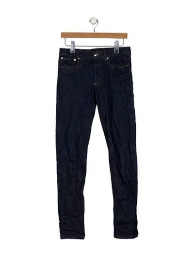Pre-owned Apc Skinny Jeans In Blue