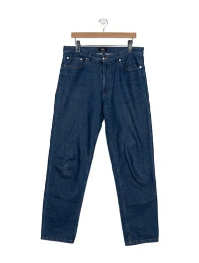 Pre-owned A.p.c. Skinny Jeans In Blue