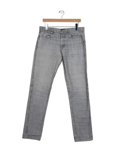 Pre-owned A.p.c. Skinny Jeans In Blue