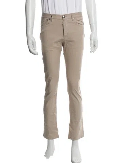 Pre-owned Apc Skinny Jeans In Gray