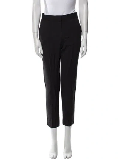 Pre-owned A.p.c. Skinny Leg Pants In Black