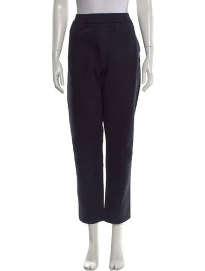Pre-owned A.p.c. Skinny Leg Pants In Blue