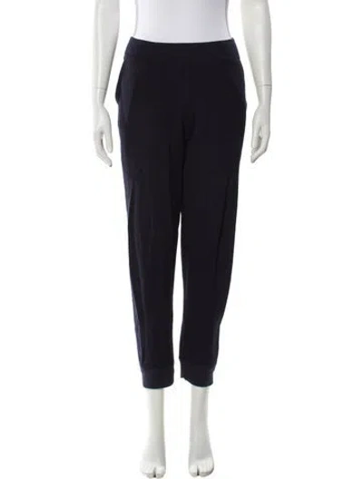 Pre-owned A.p.c. Skinny Leg Pants In Blue