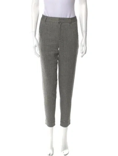 Pre-owned Apc Skinny Leg Pants In Gray