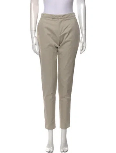 Pre-owned Apc Skinny Leg Pants In Neutral