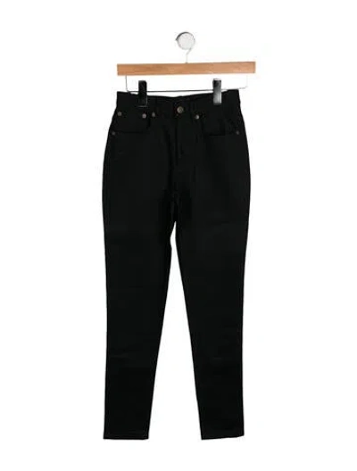 Pre-owned Apc Skinny Leg Pants W/ Tags In Black