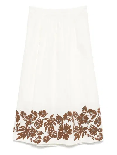 Apc Ravenna Hawaienne Midi Skirt