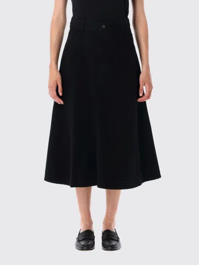 APC SKIRT A. P.C. WOMAN COLOR BLACK,H15202002
