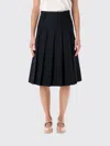 Apc Skirt A. P.c. Woman Color Black In Blue