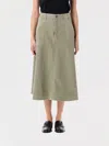Apc A.p.c. Laurie Skirt In Grau