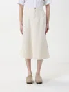 Apc Skirt A.p.c. Woman Color White In White