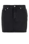 Apc Short Denim Skirt With Pockets And Loops