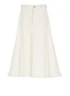 Apc Skirt A.p.c. Woman Color White In Beige