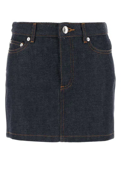 Apc A.p.c. Skirts In Black