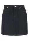 Apc A.p.c. Skirts In Blue