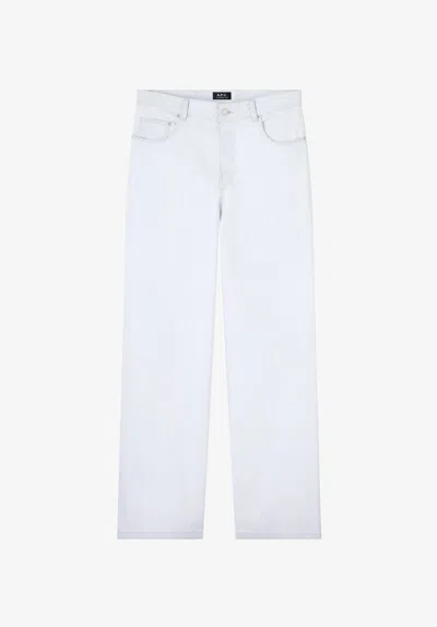 A.p.c. Sky Blue In White