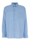 Apc A.p.c. Malo Shirt In Sky Blue