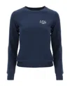 Apc A.p.c. Sweat Boxy Rue Madame Gots In Blue