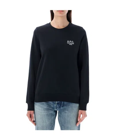APC A.P.C. SKYE LOGO-EMBROIDERED CREWNECK SWEATSHIRT