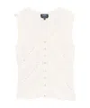 Apc Off-white Palmyre Top In White