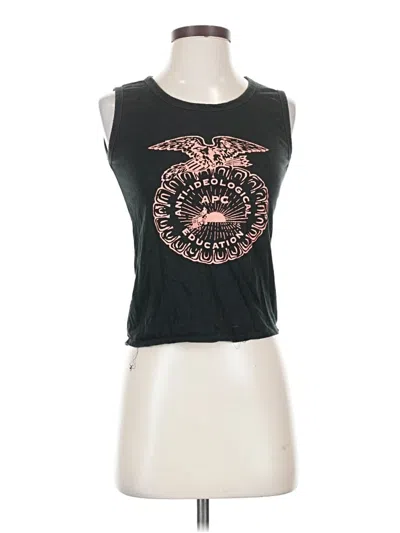 Pre-owned Apc Sleeveless T-shirt In Black