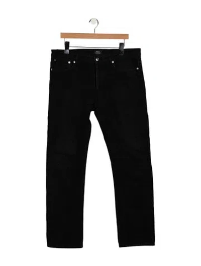 Pre-owned Apc Slim Fit Jeans In Black