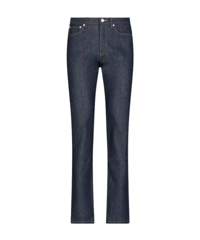 Apc Slim-fit Jeans In Black