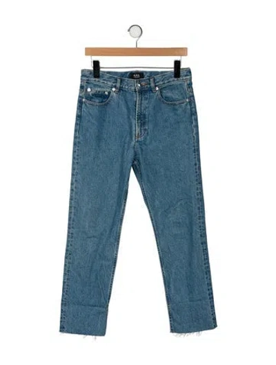 Pre-owned Apc Slim Fit Jeans In Blue