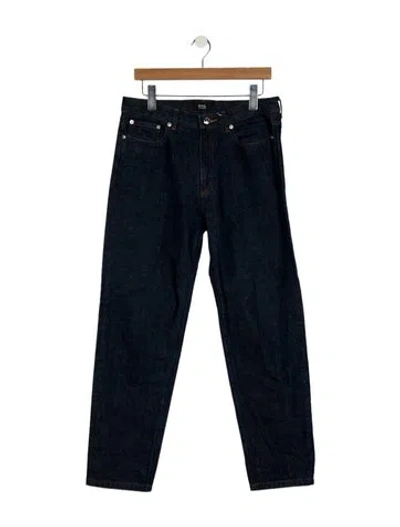 Pre-owned A.p.c. Slim Fit Jeans In Blue