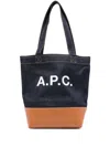 A.p.c. Small Axel Tote In Pattern