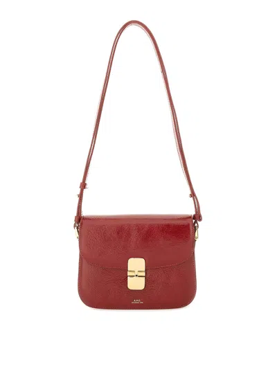 Apc Small Grace Bag In Red