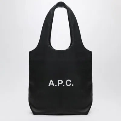 APC A.P.C. SMALL BLACK NINON TOTE BAG WOMEN