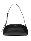 Apc Small Demi-lune Shoulder Bag In Black