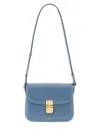 Apc A.p.c. Grace Small Shoulder Bag In Blue