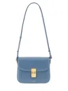 Apc A.p.c. Grace Small Shoulder Bag In Blue