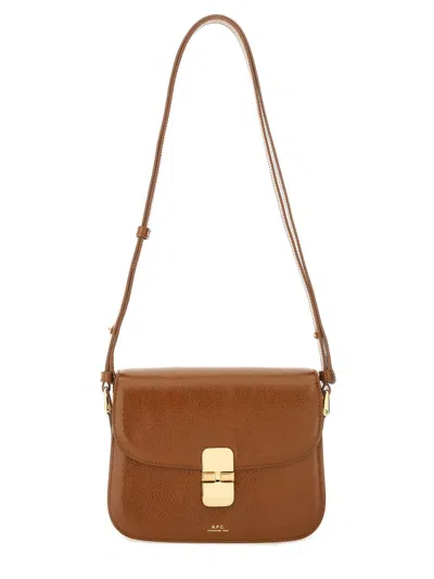 Apc Small Grace Bag In Brown