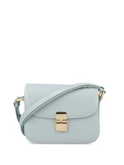 Apc Crossbody Bags A. P.c. Woman Color Blue In Blau