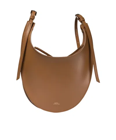 Apc A.p.c. Sac Iris Small Bags In Brown