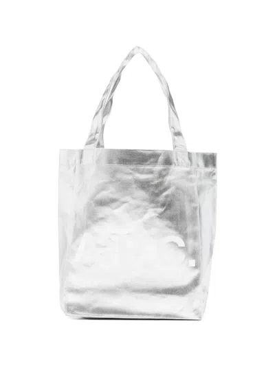A.p.c. Small Lou Tote In Silver