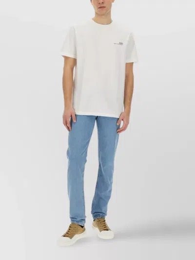 Apc Small New Standard Denim Jeans In Neutral