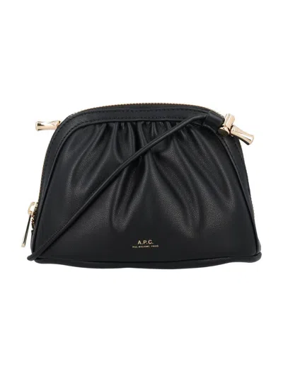 Apc A.p.c. Ninon Small Bag In Black