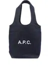 Apc A.p.c. Small Ninon Denim Tote Bags