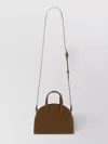 Apc Small Tote Bag Half-moon In Brown