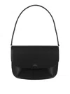 Apc Smooth Leather Bag In Negro