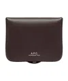 Apc Wallet A. P.c. Men Color Brown In Black