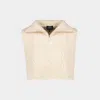 Apc A.p.c. Snood Lola Scarf In Beige