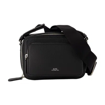 APC A.P.C. SOFO CROSSBODY - LEATHER - BLACK