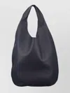 Apc Soft Grained Leather Slouchy Shoulder Bag In Black